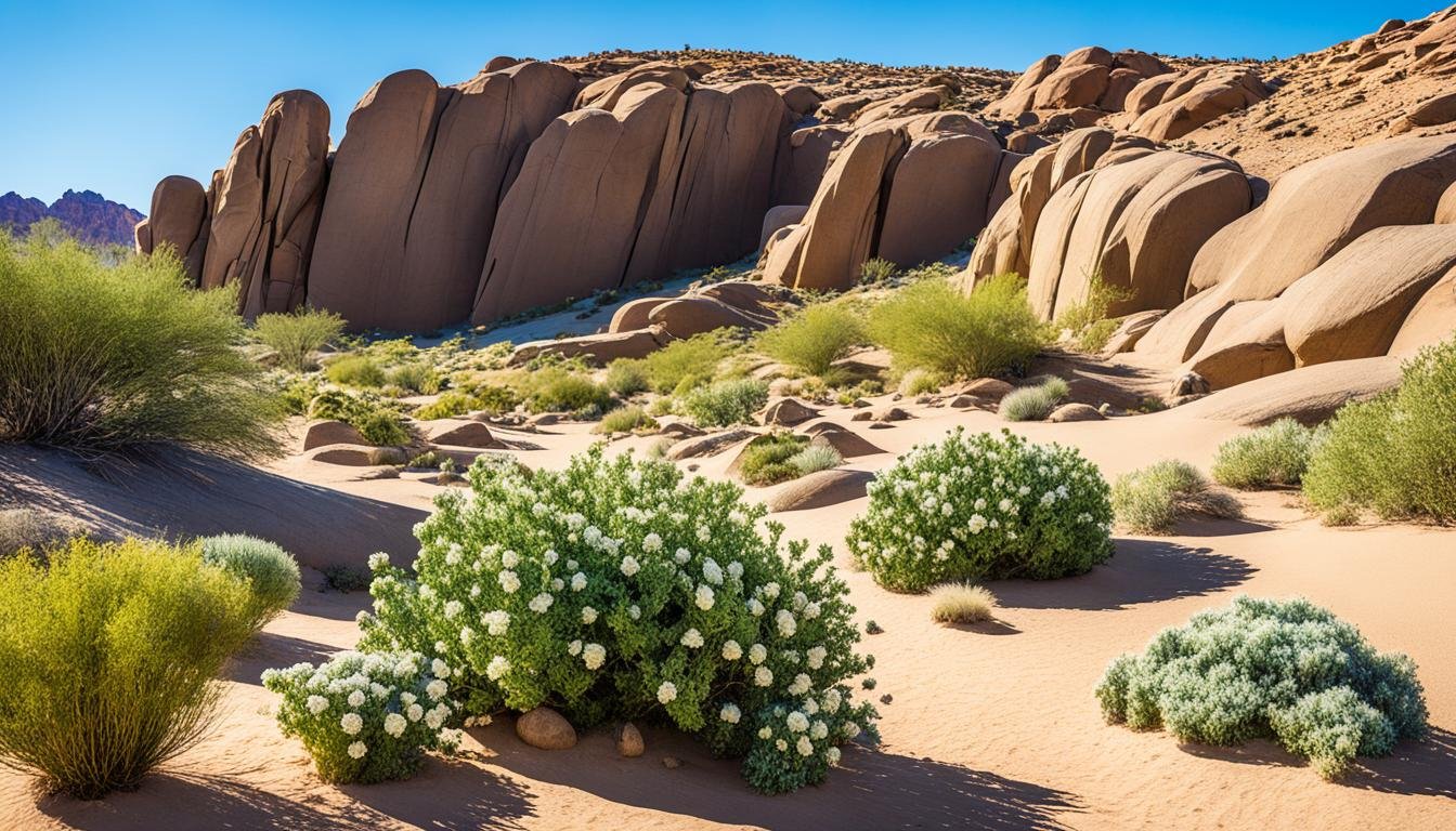 ancient desert garden flora