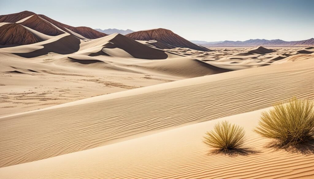 geological processes of sand formation