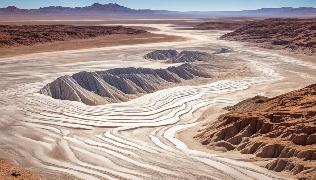 quartz in arid landscapes